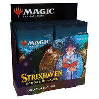 MTG Magic The Gathering Strixhaven School of Mages Collector Booster Display 