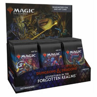 MTG Magic The Gathering Adventures in the Forgotten Realms Set Booster Display