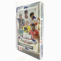 2021 Topps Chrome Bundesliga Soccer Hobby Box NEW SEALED | 18 Packs 