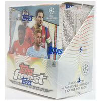 2020 /21 Topps Finest UEFA Champions League Soccer Hobby Box Master Box -2 Mini 