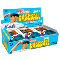 2021 Topps Heritage Baseball Hobby Box NEW SEALED | 24 Packs - hitters