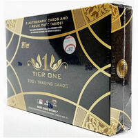 2021 Topps  Tier One Baseball Hobby Box NEW SEALED | Big Potential Hits
