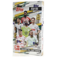 2021 - 22 Topps Bundesliga Hobby Collection Box Trading Card | 24 Packs Auto??
