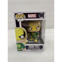 Funko POP Marvel Iron Fist Green Yellow | FUN11127 Small Blemish