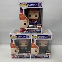 POP Vinyl Conan O'Brien Gamestop Exclusive #18 #19 #20 (Set)  | Funko POP! 