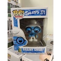 The Smurfs Brainy Smurf 271 VAULTED | Funko POP! FUN20122 Animation Series