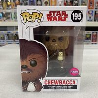 Funko POP Star Wars Chewbacca FLOCKED with PORG | FUN21392
