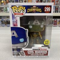 Funko POP Marvel Contest of Champions Civil Warrior Gamerverse GLOW | FUN26844