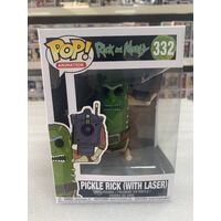 Funko POP Rick and Morty Pickle Rick with Laser | FUN27862