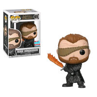 GOT Game of Thrones Beric Dondarrion w/ Flame Sword NYCC 2018 FUNKO POP! Vinyl 