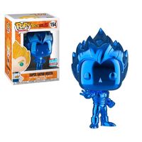 Dragon Ball Z Super Saiyan Vegeta Blue Chrome NYCC 2018 FUNKO POP Vinyl FUN34209