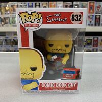 Funko POP The Simpsons Comic Book Guy NYCC 832  | FUN48573