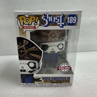 Funko POP Rocks Ghost Papa Emeritus IV BLUE US Exclusive FUN52250 *Imperfections