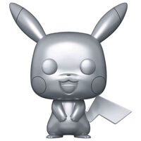 Funko POP Pokemon Pikachu Silver Metallic 25th Anniversary US RS | FUN54044