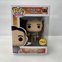 Funko POP 40 Year Old Virgin Andy Stitzer Steve Austin CHASE | FUN54469
