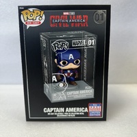 Funko POP Marvel Captain America #01 Die Cast Funko Shop Exclusive NEW