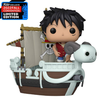 One Piece - Luffy with Going Merry NYCC 2022 US Exclusive Pop! Ride [RS]