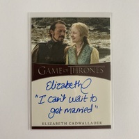 Game of Thrones GoT Iron Anniversary Series 1 Elizabeth Cadwallader Lollys Auto