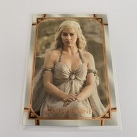 Game of Thrones GoT Iron Anniversary Series 1 Bronze Base Card 1 Daenerys / 199