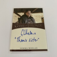 Game of Thrones Iron Anniversary Series 1 Autograph Gemma Whelan as Yara Greyjoy