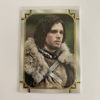 Game of Thrones GoT Iron Anniversary Series 2 Gold Base Card 10 Jon Snow / 99