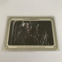 Game of Thrones Iron Anniversary Series 2 Silver Inflexions Card 185  - 11/ 75