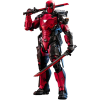 CMS09D42 Marvel Comics - Armorized Deadpool Diecast 1:6 Scale 12" Action Figure
