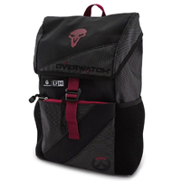 Loungefly Overwatch - Reaper Backpack / Bag Nylon Black Patch 