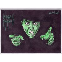 Breygent Wizard of OZ WOZ Series 1 Martineck Colour Sketch Card WWW AWESOME