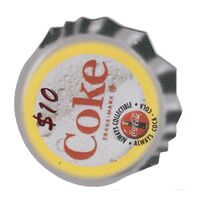 Coca Cola Coke 1995 Phonecard Sprint $10 WHITE CASE CARD 'COKE'