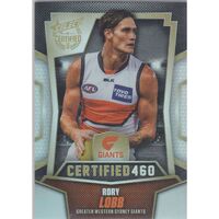 AFL 2016 Select Certified 460 card C106 Rory Lobb Giants #299