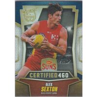AFL 2016 Select Certified 460 card C100 Alex Sexton GC Suns #114