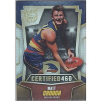 AFL 2016 Select Certified 460 card C8 Matt Crouch Adelaide Crows #206