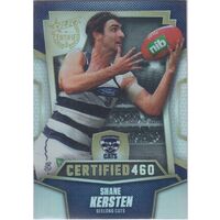 AFL 2016 Select Certified 460 card C81 Shane Kersten Geelong Cats #294