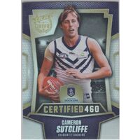 AFL 2016 Select Certified 460 card C74 Cameron Sutcliffe Dockers #267