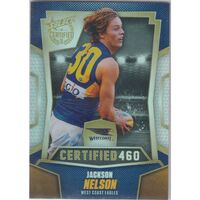 AFL 2016 Select Certified 460 card C207 Jackson Nelson Westcoast #326