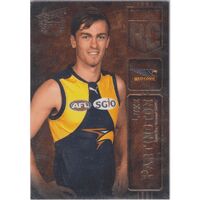 2016 AFL Select CERTIFIED ROOKIE Card Luke Partington RC28 062/240 Westcoast