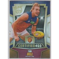 AFL 2016 Select Certified 460 card C20 Tom Bell Brisbane Lions 195