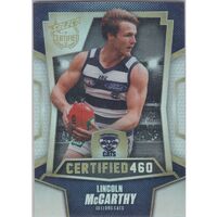 AFL 2016 Select Certified 460 card C84 Lincoln McCarthy Geelong Cats #240