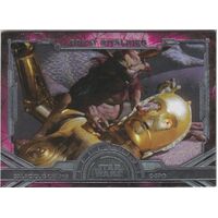2016 Topps Star Wars Masterwork Great Rivalries GR-10 Salacious Crumb v C-3PO