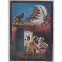 Coca Cola Coke Collect A Card Series 2 Santa S17 Foil Stamp (single card)
