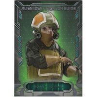 2016 Topps Star Wars Masterwork Alien Identification Guide AI-9 Goss Toowers