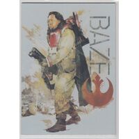 2016 Star Wars Rogue One Mission Briefing Character Foil Card #3 BAZE