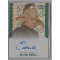 2015 Star Wars Chrome Perspectives Jedi Sith Autograph Cottrell Even Piell 25/25