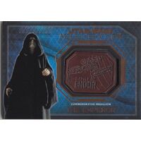 Topps Star Wars Masterwork Bronze Medallion The Emperor Battle of Endor