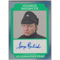 Topps Star Wars Rogue One Green Autograph Corey Dee Williams as Klaatu 
