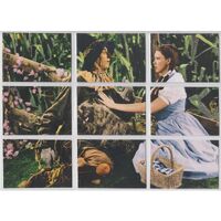 Breygent The Wizard of OZ WOZ Puzzle Card 1 Set of 9 - glitter nice