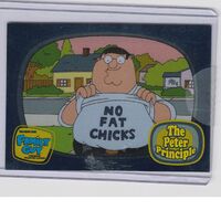 Inkworks FAMILY GUY Case Card CL1 Peter No FAT CHICKS