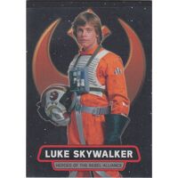 2016 Topps Star Wars Rogue One Mission Briefing #1 Luke Skywalker Rebel Alliance
