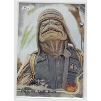 2016 Star Wars Rogue One series 1 Pao in the Sun #19 Grey parallel card 25/100